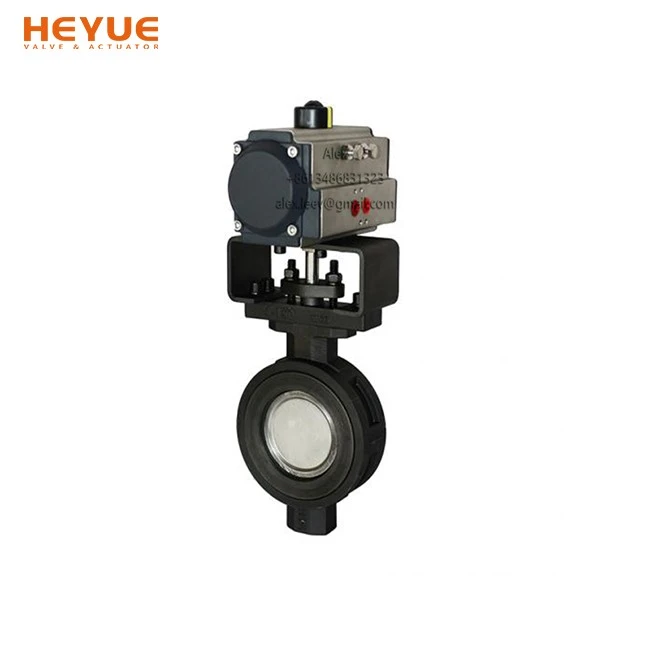Pneumatic High Performance Double Eccentric Butterfly Valve (2)